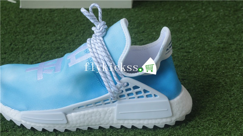 Pharrell x Adidas NMD Hu F&F Edition China Exclusive Blue Peace